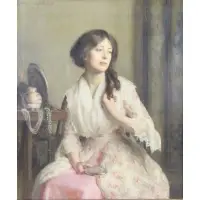 Alice Stackpole, Lillian, Oil on Canvas