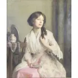 Alice Stackpole, Lillian, Oil on Canvas