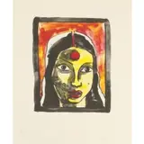 M. F. Husain, Darshan, Lithograph