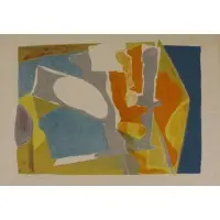 Robert Blackburn, Pour Quoi, Lithograph