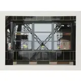 Eiffel Tower Restaurant by Richard Estes, 1981, Screenprint, sold Sep 2019