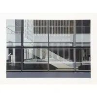 Manhattan by Richard Estes, 1981, Screenprint, sold Sep 2019