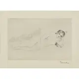 Nu Couche by Pierre-Auguste Renoir, Lithograph, sold Jul 2019