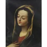 Carlo Dolci, Mater Dolorosa, Oil on Canvas