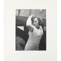 Anders Petersen, Marlene, Cafe Lehmitz, Hamburg, 1967, Gelatin Silver Print