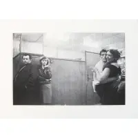Anders Petersen, Klockan ar Ferm a Natten, Cafe Lehmitz, Hamburg, 1967, Gelatin Silver Print