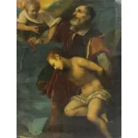 Cigoli, The Sacrifice of Isaac, (19th CENTURY) Oil on Canvas