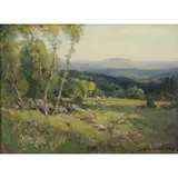 Frederick Ballard Williams, Sun and Shadow, Oil on Board