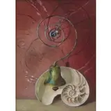 Ilse Bischoff, Bell and Shell, 1975, Casein on Board
