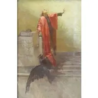 D. Augustine, St John the Evangelist, Oil On Canvas