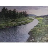 Janice Anthony, Northern River, 2002, Acrylic on linen