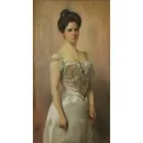 Christian Meyer Ross, Portrait of a Lady, Pastel