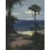 Hamilton Marlatt, Landscape, Gouache
