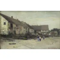 Charles Edwin Lewis Green, Untitled, Oil on Canvas