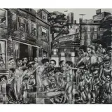 Allan Crite, Neighborhood Madonna, 1986
