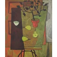 Walter Redding, Still Life, Oil on Canvas
