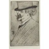 Ernest Haskell, Whistler, 1898, Etching