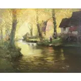 George Ames Aldrich, Normande Scene