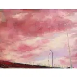 Jihchin Wu, Love in the Air, 2001, Oil on Canvas