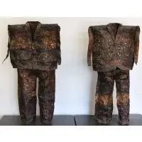 Lesley Dill, Double Copper Poem Suits