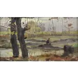 Paul Saïn, Landscape, Oil on Panel