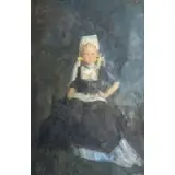 Margery Austen Ryerson, Kristin and Jonathan, Oil on Canvas