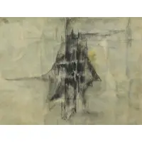Seymour Boardman, Seymour Boardman (American, 1921-2005), Watercolor and Crayon on Paper