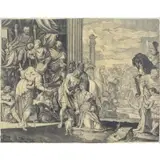 Paolo Veronese, The Martyrdom of St. Justina, Pen and Ink