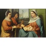 Giorgione, Sacra Conversazione, Oil on Canvas