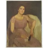 Frank Duveneck, Portrait of Ruth Mauner