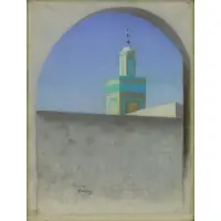 Simon Bussy, Simon Bussy (French, active in the United Kingdom, 1870-1954), Pastel on Paper