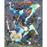 Carl Marx, Abstract Composition, Acrylic on Canvas