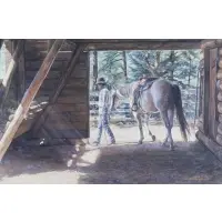 Steve Hanks, Another Working Day, 1991, Watercolor