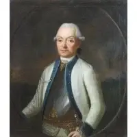 Franck, Portrait of a General, 18th C. Oil on Canvas