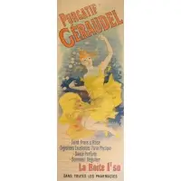 Jules Lithograph Poster Cheret, Purgatif Geraudel, 1891