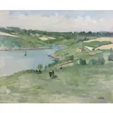 Raymond Wintz, Le Belon Morbihan, 1925, Oil on Canvas