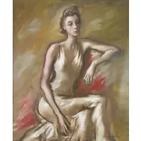 John Carroll, Betsy, Oil on Canvas