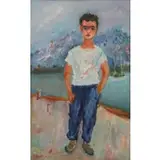 Jakub Zucker, Jacques Zucker, Oil on Canvas