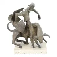 Milton Hebald, Matador, 1958, Bronze Sculpture