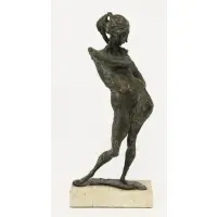 Bruno Lucchesi, Standing Woman, Bronze