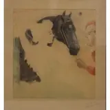 Richard Ranft, Carnival Scene, Lithograph