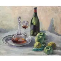 Hm Taylor, 2nd Still Life, Oil on Canvas