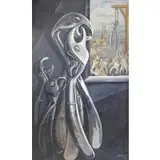 David Solot, La Revolte Des Molaires, 1956, Oil on Canvas