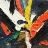 Giuseppe Napoli, Mary Tahmin, 1966, Mixed Media on Board