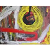 Hyo Soo Kim, Abstract Composition, Acrylic On Canvas