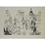Lloyd McNeill, Willie's Theme, 1994, Lithograph