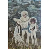 Kees Roman, Fantasy Scene, Oil On Canvas