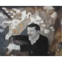 Jacqueline Farrell, Portrait of a Man, Oil on Canvas