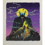 Bob Kane, Batman, Color Lithograph