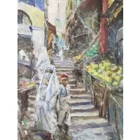 Pál Fried, Untitled, Oil on Canvas